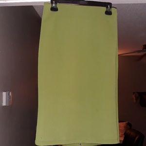 Catherine Malandrino Exposed Back Zipper Pencil Sk